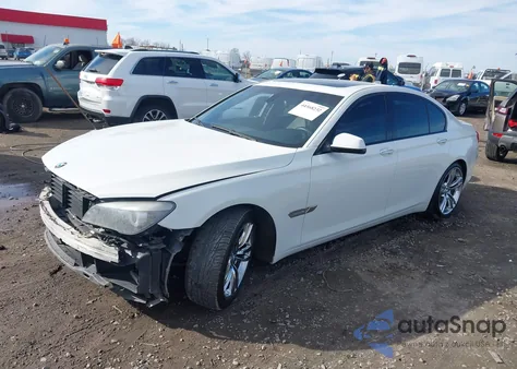 2011 BMW 750I z USA, uszkodzony, nr VIN WBAKA8C5XBCY36540